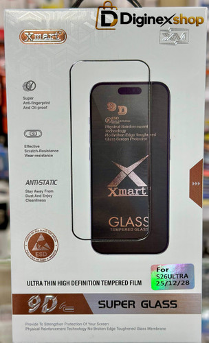گلس گوشی Galaxy S26 Ultra سامسونگ شیشه ای XMART مدل بدون حاشیه