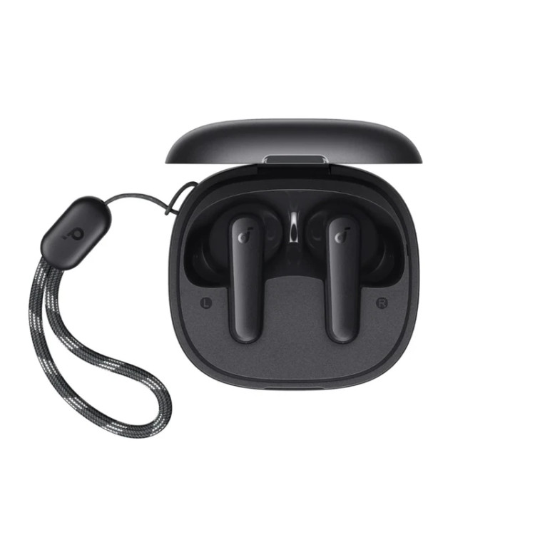 هدفون بلوتوثی انکر مدل SoundCore R50i A3949 بدون قابلیت نویز کنسلینگ، درگاه شارژ USB Type-C، دارای فناوری AI-Enhanced Calls برای کاهش نویز و بهبود مکالمات، مقاوم در برابر رطوبت و عرق