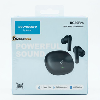 هدفون بلوتوثی انکر مدل SoundCore R50i A3949 بدون قابلیت نویز کنسلینگ، درگاه شارژ USB Type-C، دارای فناوری AI-Enhanced Calls برای کاهش نویز و بهبود مکالمات، مقاوم در برابر رطوبت و عرق