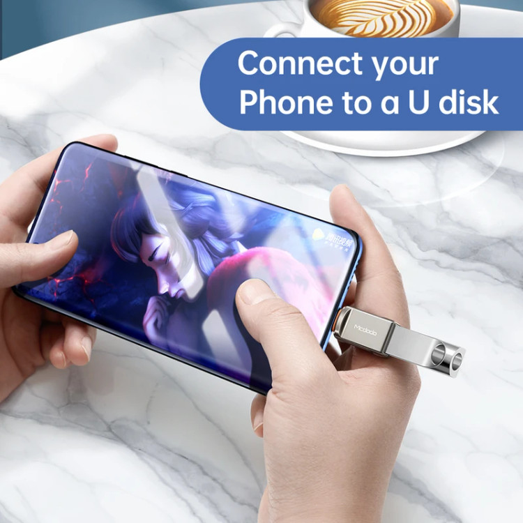 مبدل USB-C به USB-A 3.0 مک دودو مدل OTG