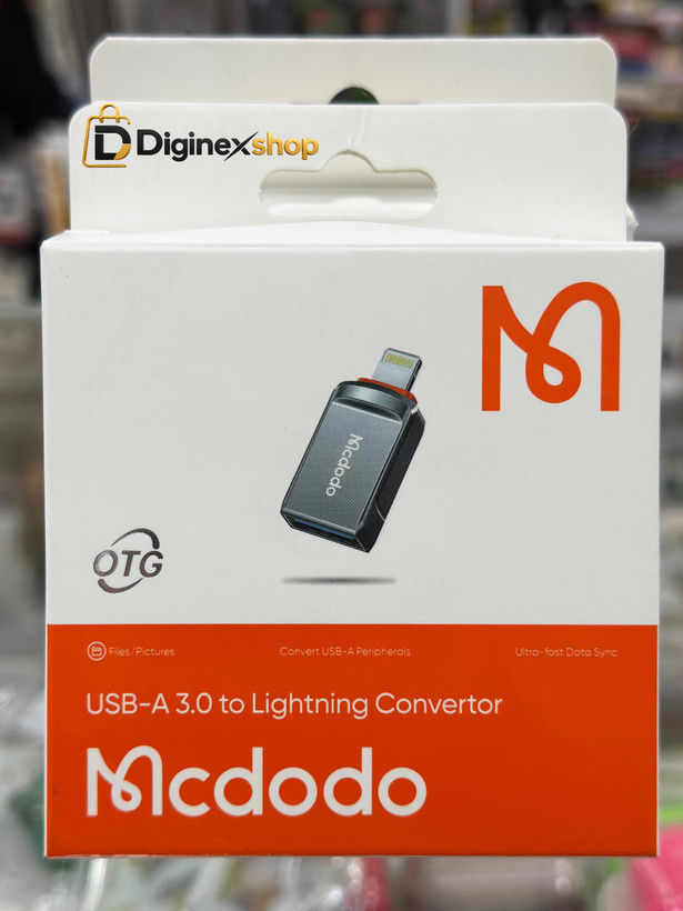 مبدل OTG تبدیل USB به لایتنینگ مک دودو