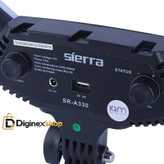 رینگ لایت عکاسی17.5 اینچ Sierra-A330 به همراه سه پایه + کیف،آیینه + هولدر گوشی و ریموت