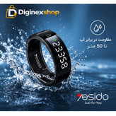 حلقه هوشمند یسیدو YESIDO مدل IO36 سایز 12 با نمایشگر LCD و شارژ بیسیم | مناسب هدیه