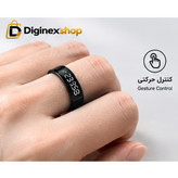 حلقه هوشمند یسیدو YESIDO مدل IO36 سایز 12 با نمایشگر LCD و شارژ بیسیم | مناسب هدیه