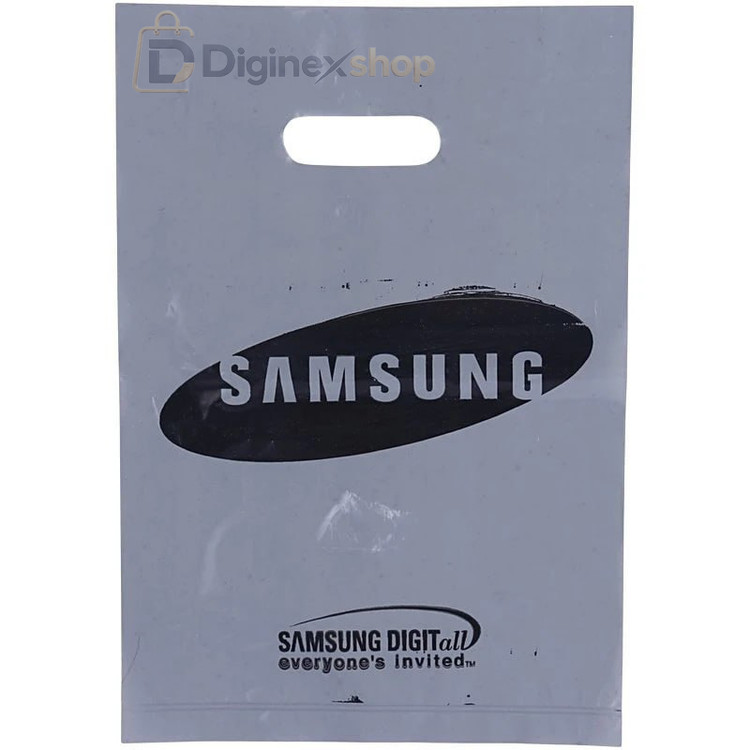 نایلون دستهدار طرح Samsung سایز 25×35 سانتیمتر بسته 1 کیلویی