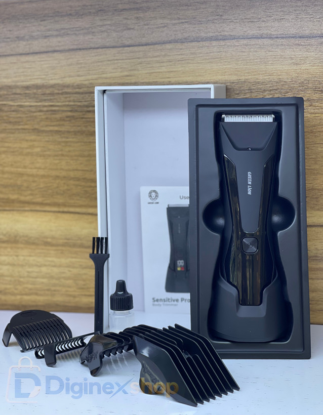 ماشین اصلاح و خط زن شارژی گرین لاین Sensitive Pro مدل ضدآب IPX7