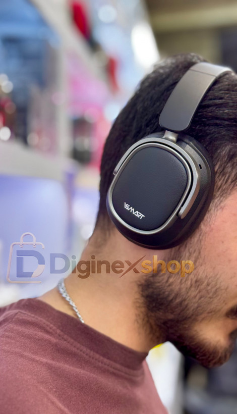هدفون بلوتوثی دورگوشی VSMART مدل VS-914 با بلوتوث 5.4 و حذف نویز فعال ANC