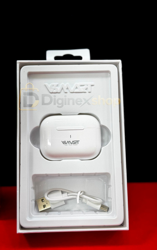 هندزفری بلوتوثی (ایرپاد) VSMART مدل VS-76 با بلوتوث 5.3، کیس شارژ و کنترل لمسی